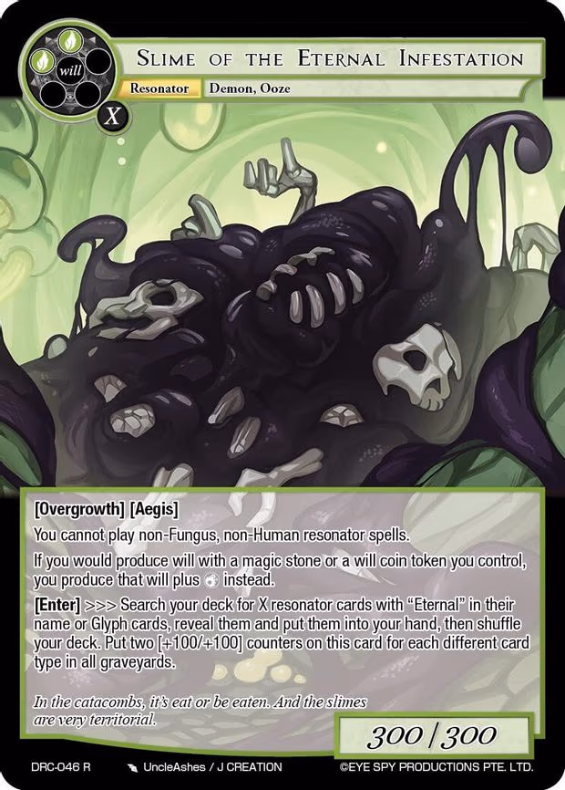 Slime of the Eternal Infestation - Rare (DRC-046 R)