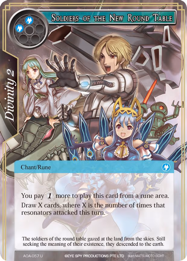 Soldiers of the New Round Table - Uncommon (AOA-057)