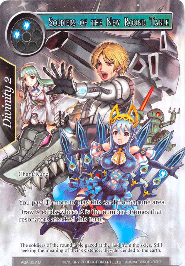 Soldiers of the New Round Table - Uncommon (AOA-057)