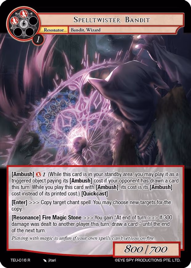 Spelltwister Bandit - Rare (TEU-016 R)