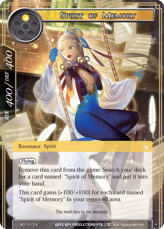 Spirit of Memory - Normal (AO1-017)