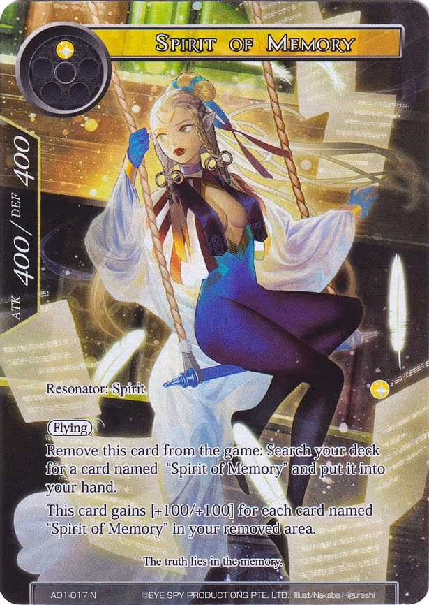 Spirit of Memory - Normal (AO1-017)
