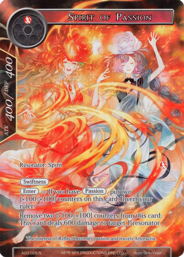 Spirit of Passion - Normal (AO3-025)