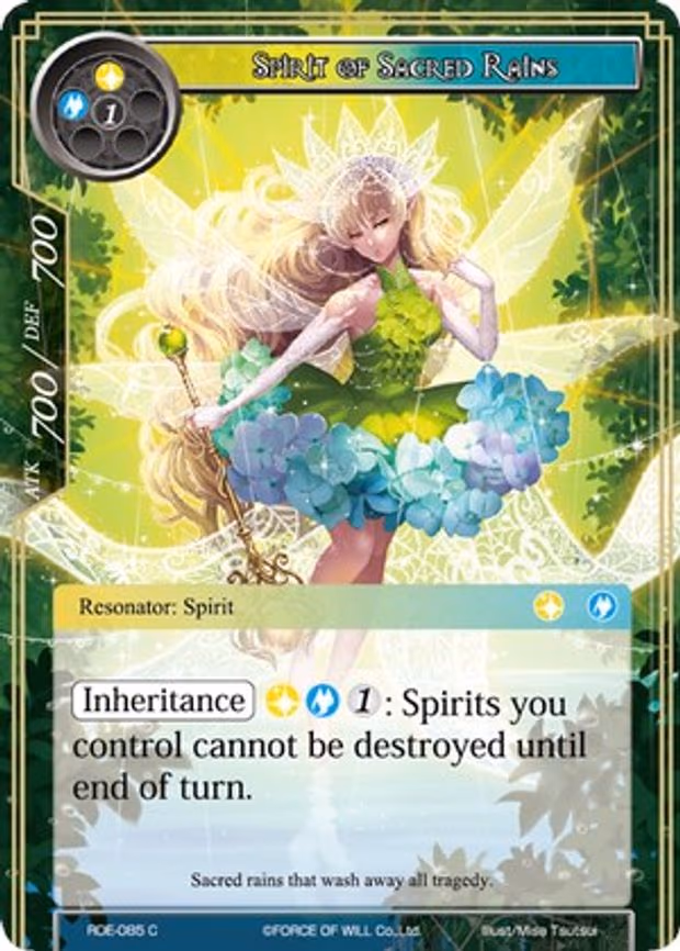 Spirit of Sacred Rains - Common (RDE-085)
