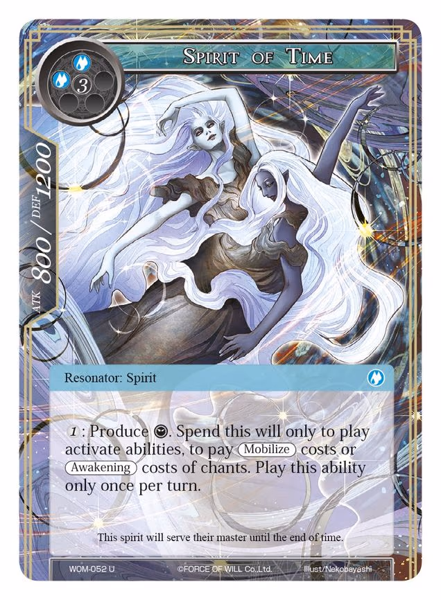 Spirit of Time - Uncommon (WOM-052)