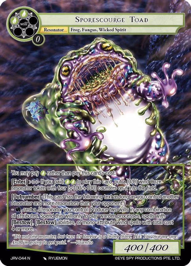 Sporescourge Toad - Normal (JRV-044 N)
