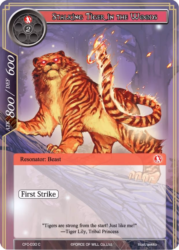 Stalking Tiger in the Woods - Common (CFC-030)