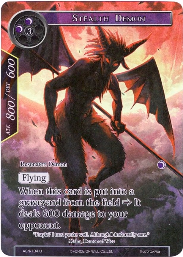 Stealth Demon - Uncommon (ACN-134)