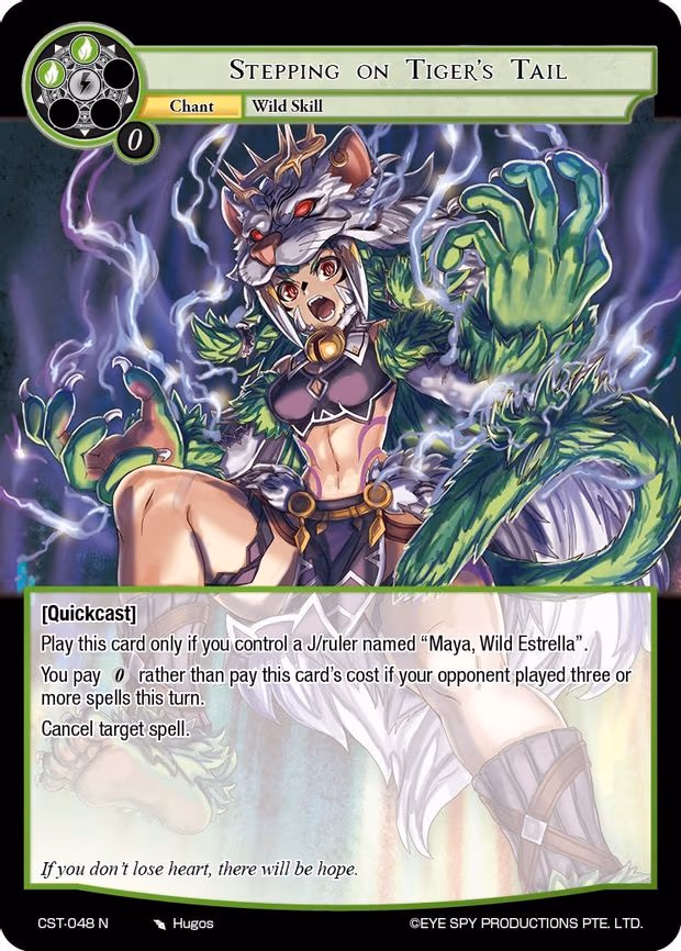 Stepping on Tiger's Tail - Normal (CST-048 N)