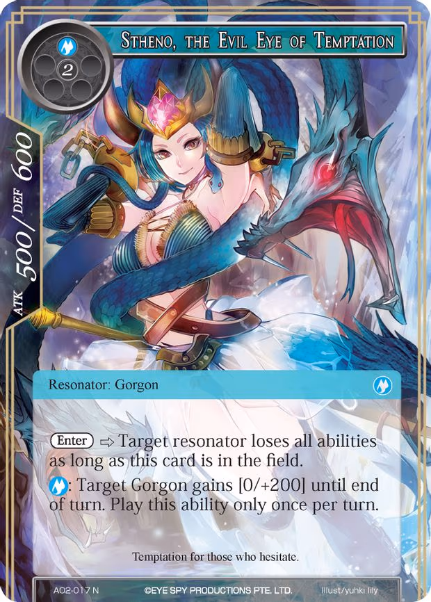 Stheno, the Evil Eye of Temptaion - Normal (AO2-017)