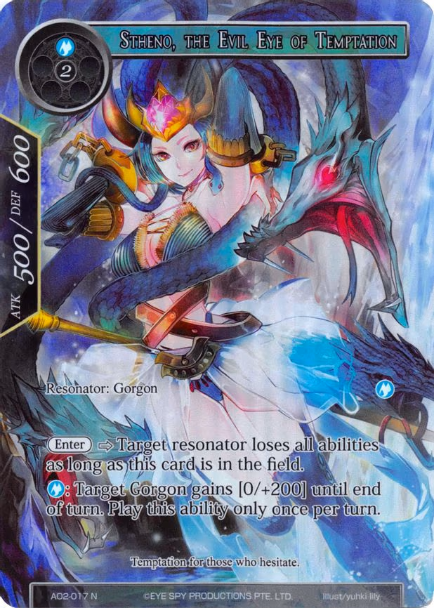 Stheno, the Evil Eye of Temptaion - Normal (AO2-017)