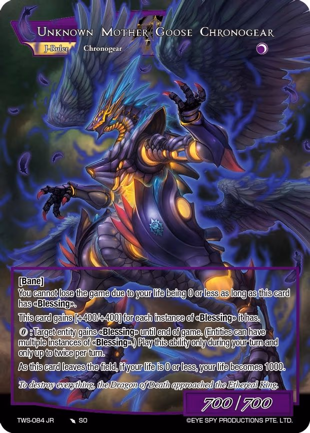 Summon the Dragon of Death! // Unknown Mother Goose Chronogear