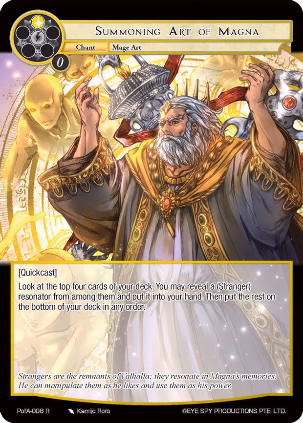 Summoning Art of Magna - Rare (PofA-008)