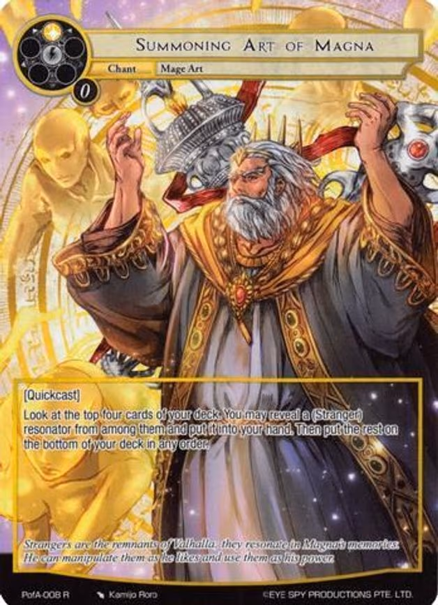 Summoning Art of Magna - Rare (PofA-008)
