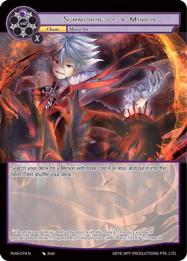 Summoning of a Minion - Normal (PofA-074)