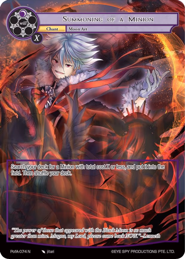 Summoning of a Minion - Normal (PofA-074)