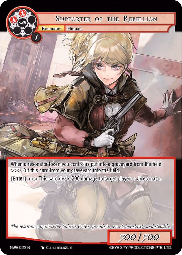 Supporter of the Rebellion - Normal (NWE-022 N)