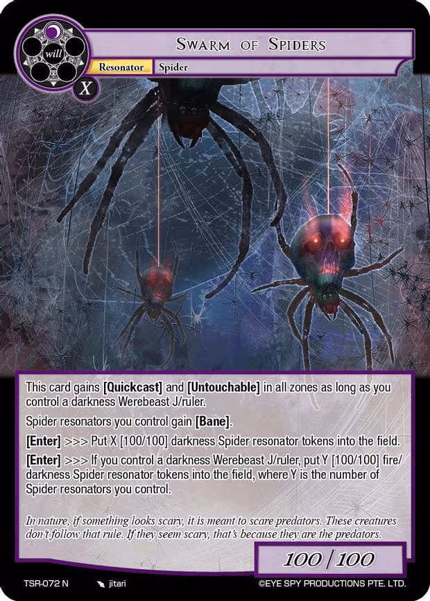 Swarm of Spiders - Normal (TSR-072 N)