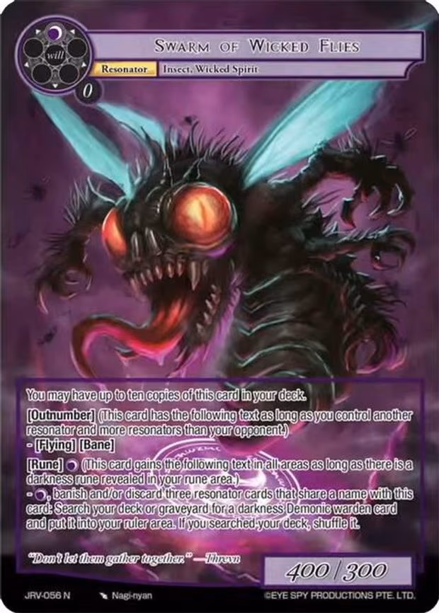 Swarm of Wicked Flies - Normal (JRV-056 N)