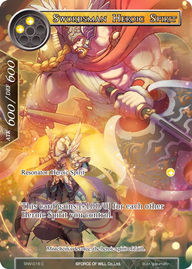 Swordsman Heroic Spirit - Common (SNV-016)