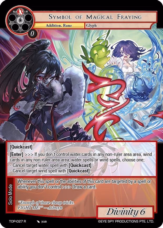Symbol of Magical Fraying - Rare (TOP-027 R)