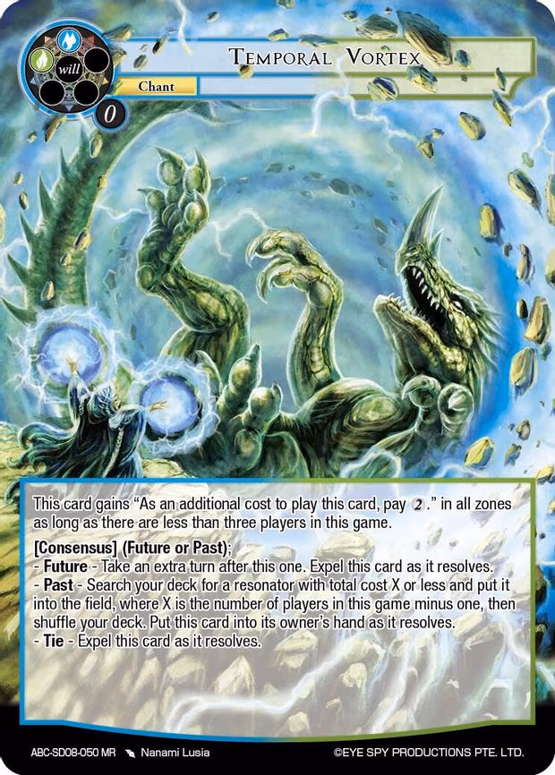 Temporal Vortex - Marvel Rare (ABC-SD08-050 MR)