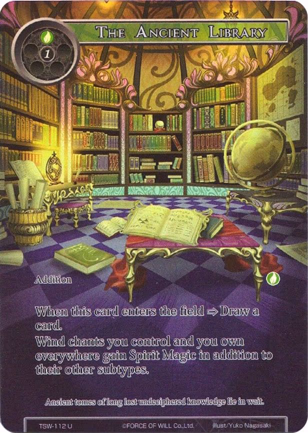 The Ancient Library - Uncommon (TSW-112)