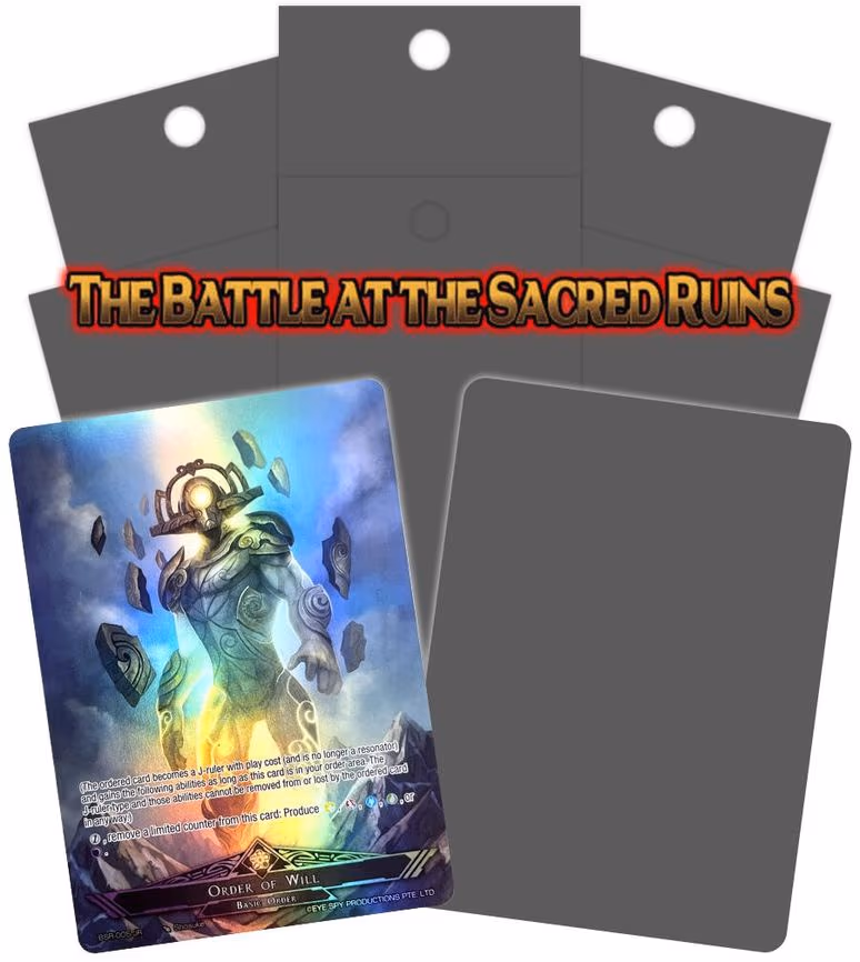 The Battle at the Sacred Ruins Player's Pre-Release Kit