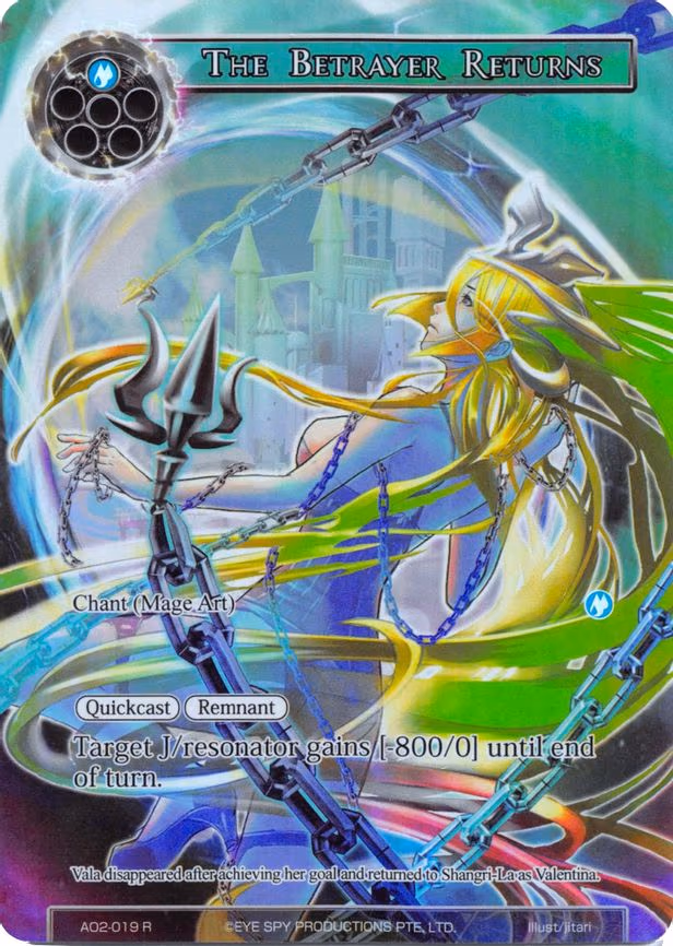 The Betrayer Returns - Rare (AO2-019)