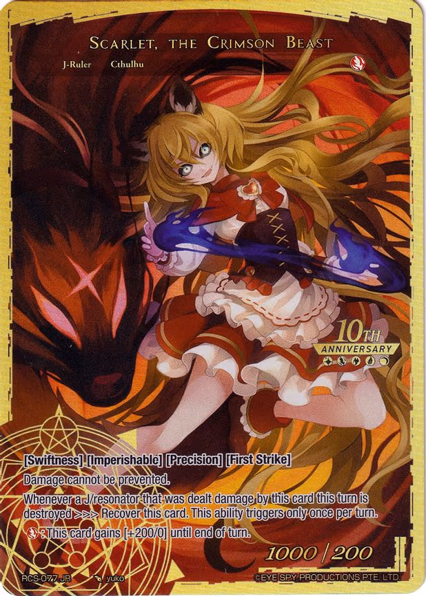 The Dusk Girl // Scarlet, the Crimson Beast