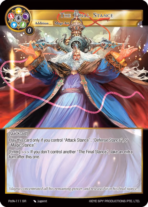 The Final Stance - Super Rare (PofA-111)