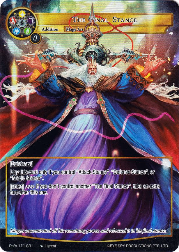 The Final Stance - Super Rare (PofA-111)