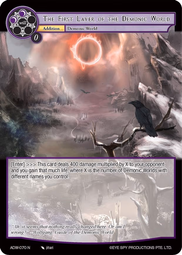 The First Layer of the Demonic World - Normal (ADW-070)