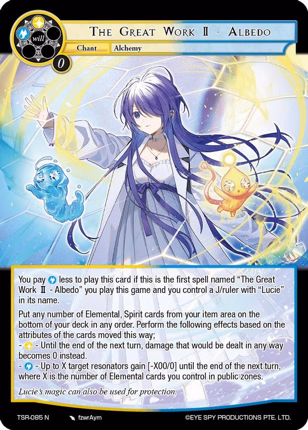 The Great Work II - Albedo - Normal (TSR-085 N)