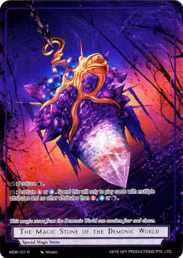 The Magic Stone of the Demonic World