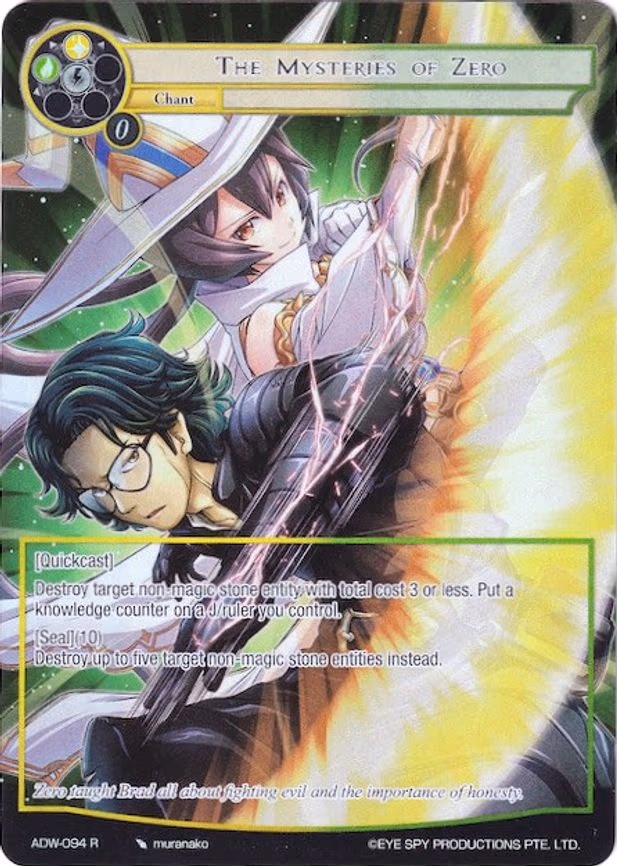 The Mysteries of Zero - Rare (ADW-094)