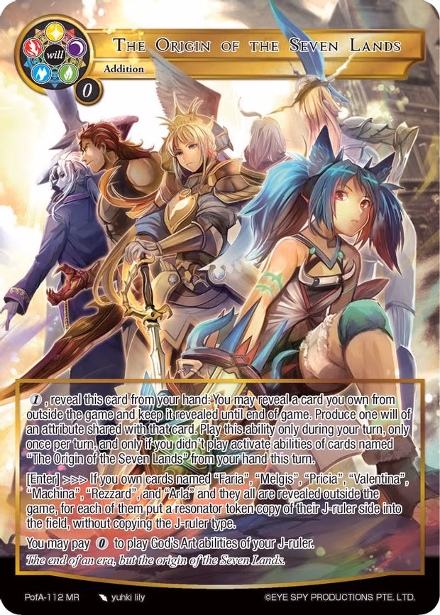 The Origin of the Seven Lands