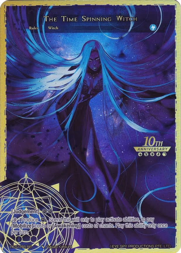 The Time Spinning Witch // Unbound Princess of Time, Kaguya (Top) - Ruler Rare (RCS-078 JR)