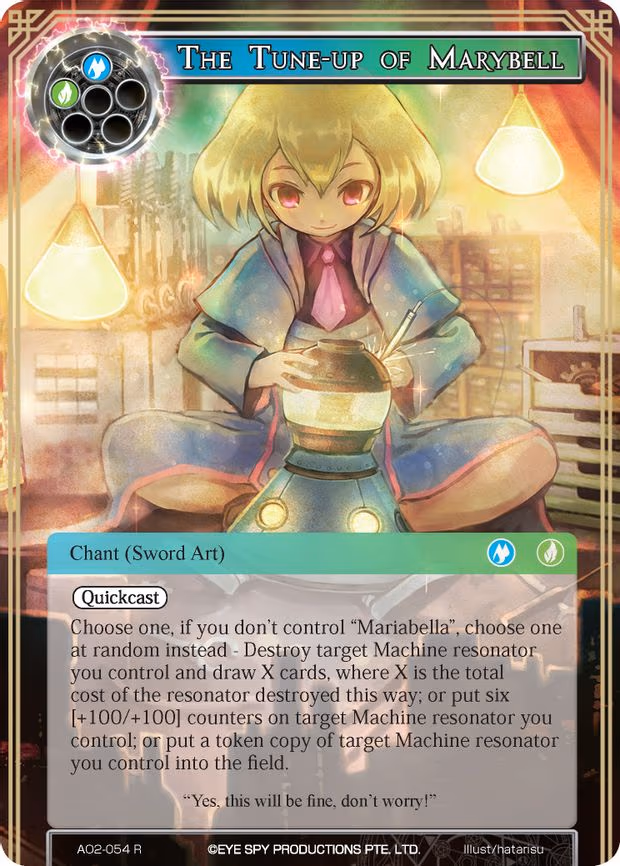 The Tune-up of Marybell - Rare (AO2-054)