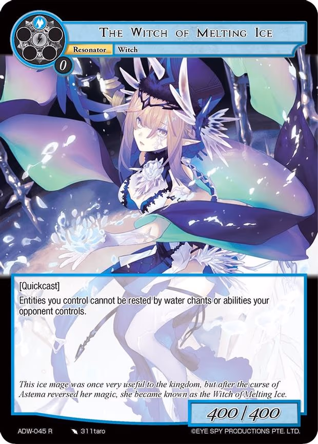 The Witch of Melting Ice - Rare (ADW-045)