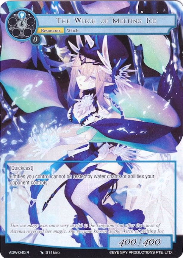The Witch of Melting Ice - Rare (ADW-045)