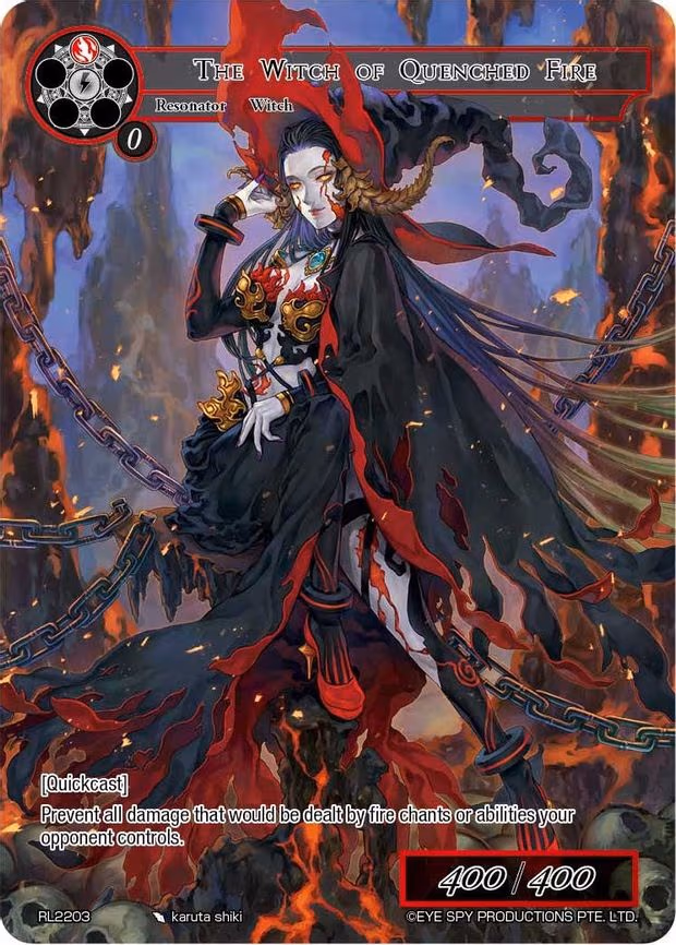 The Witch of Quenched Fire