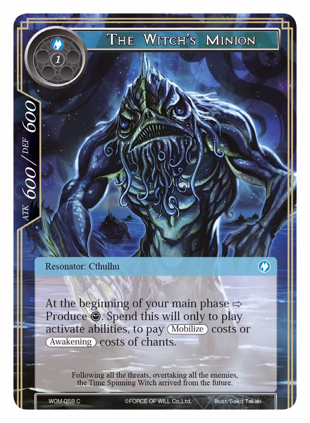 The Witch's Minion - Common (WOM-058)