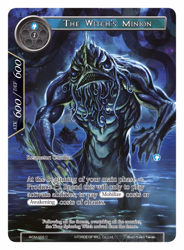 The Witch's Minion - Common (WOM-058)