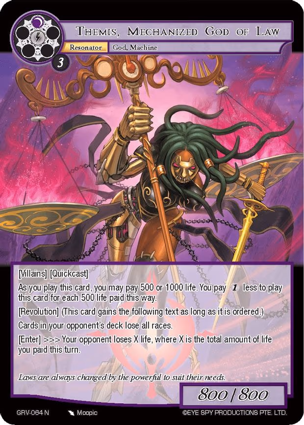 Themis, Mechanized God of Law - Normal (GRV-064)