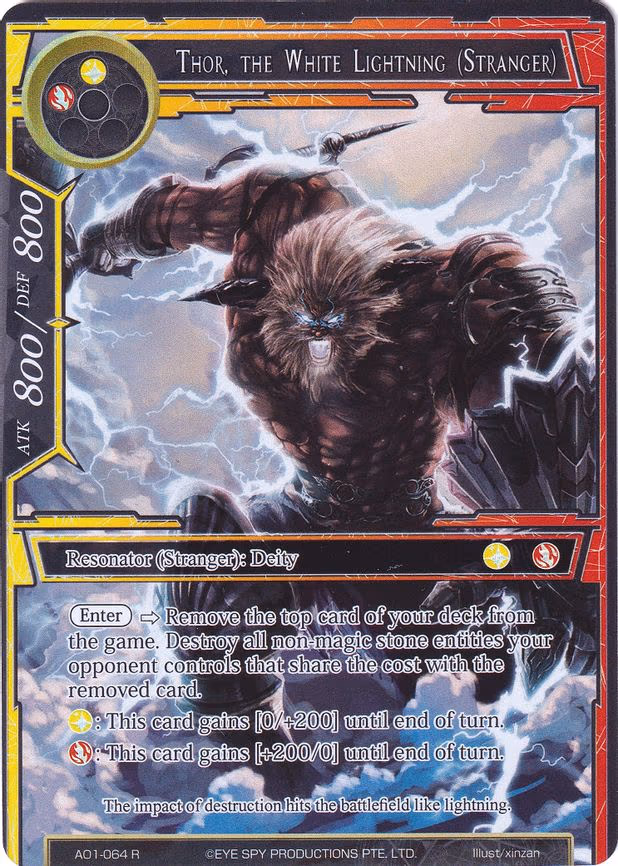 Thor, the White Lightning (Stranger) - Rare (AO1-064)