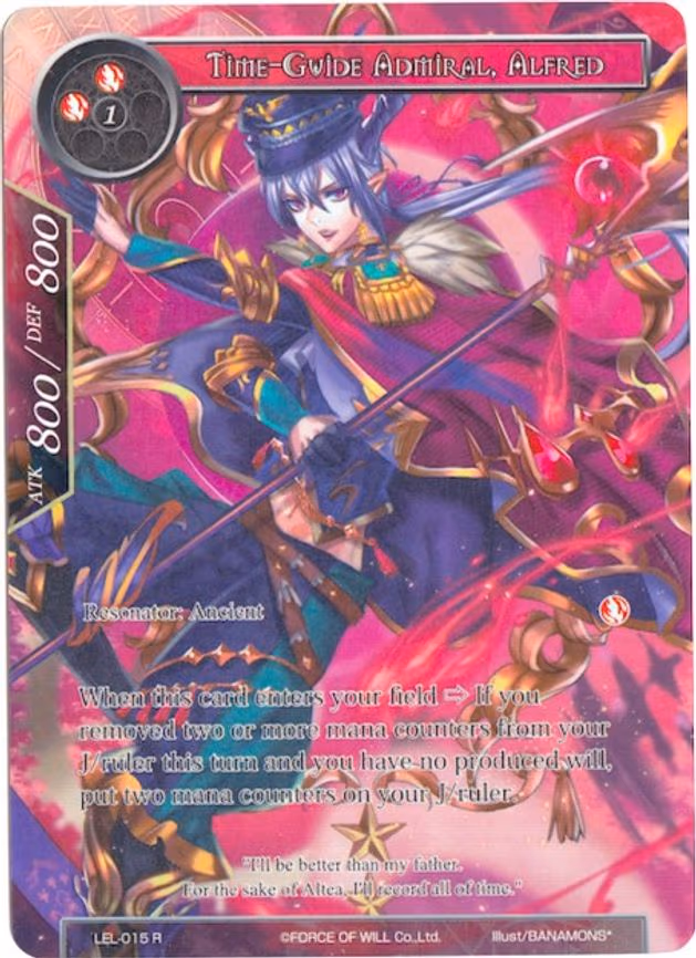 Time-Guide Admiral, Alfred - Rare (LEL-015)