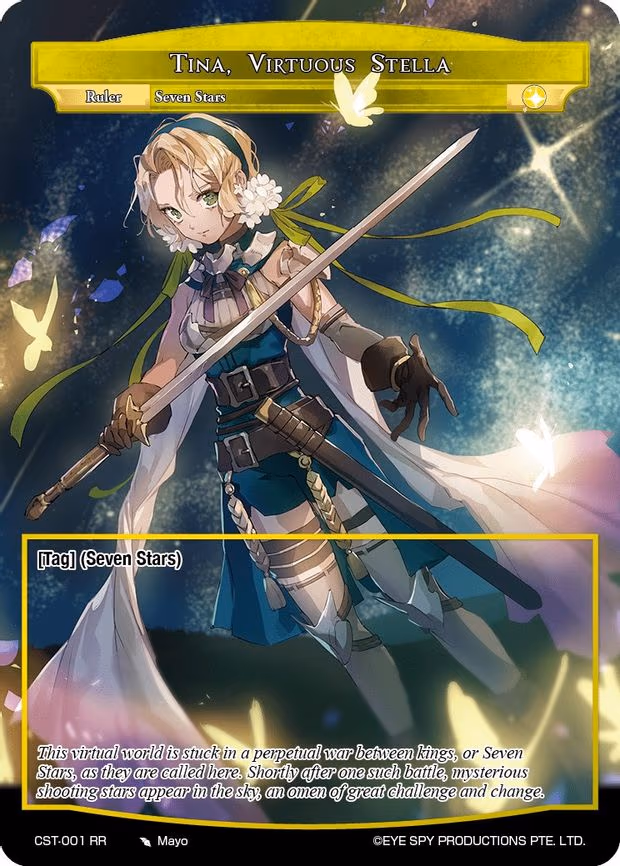 Tina, Virtuous Stella - Ruler Rare (CST-001 RR)