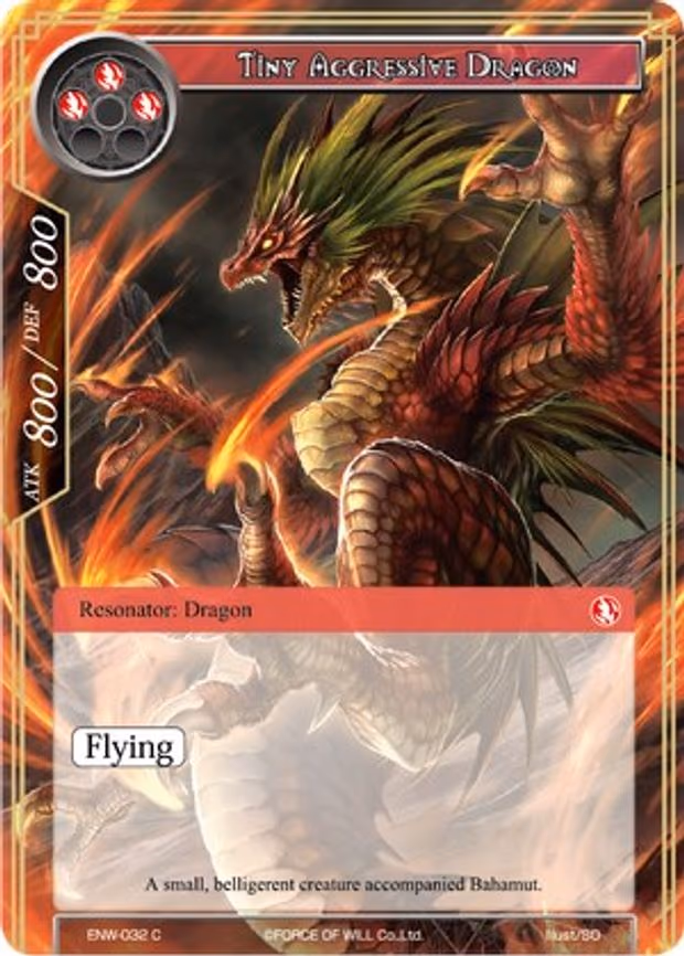 Tiny Aggressive Dragon - Common (ENW-032)