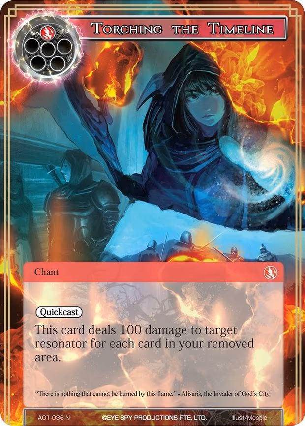 Torching the Timeline - Normal (AO1-036)